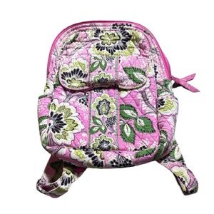 RETIRED PRISCILLA PINK Vera Bradley MINI Backpack